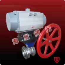 氣動V型球閥